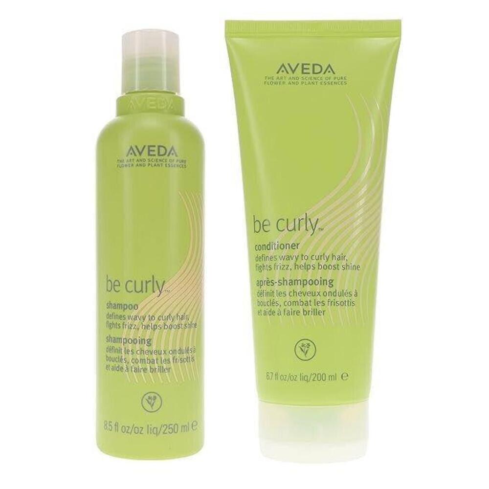 Aveda Be Curly Shampoo 8.5oz & Be Curly Conditioner 6.7oz Duo Set NEW